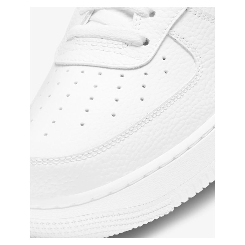 Nike รองเท้าผ้าใบผู้ชาย Air Force 1 '07 | White/Black ( CT2302-100 ) - Image 7