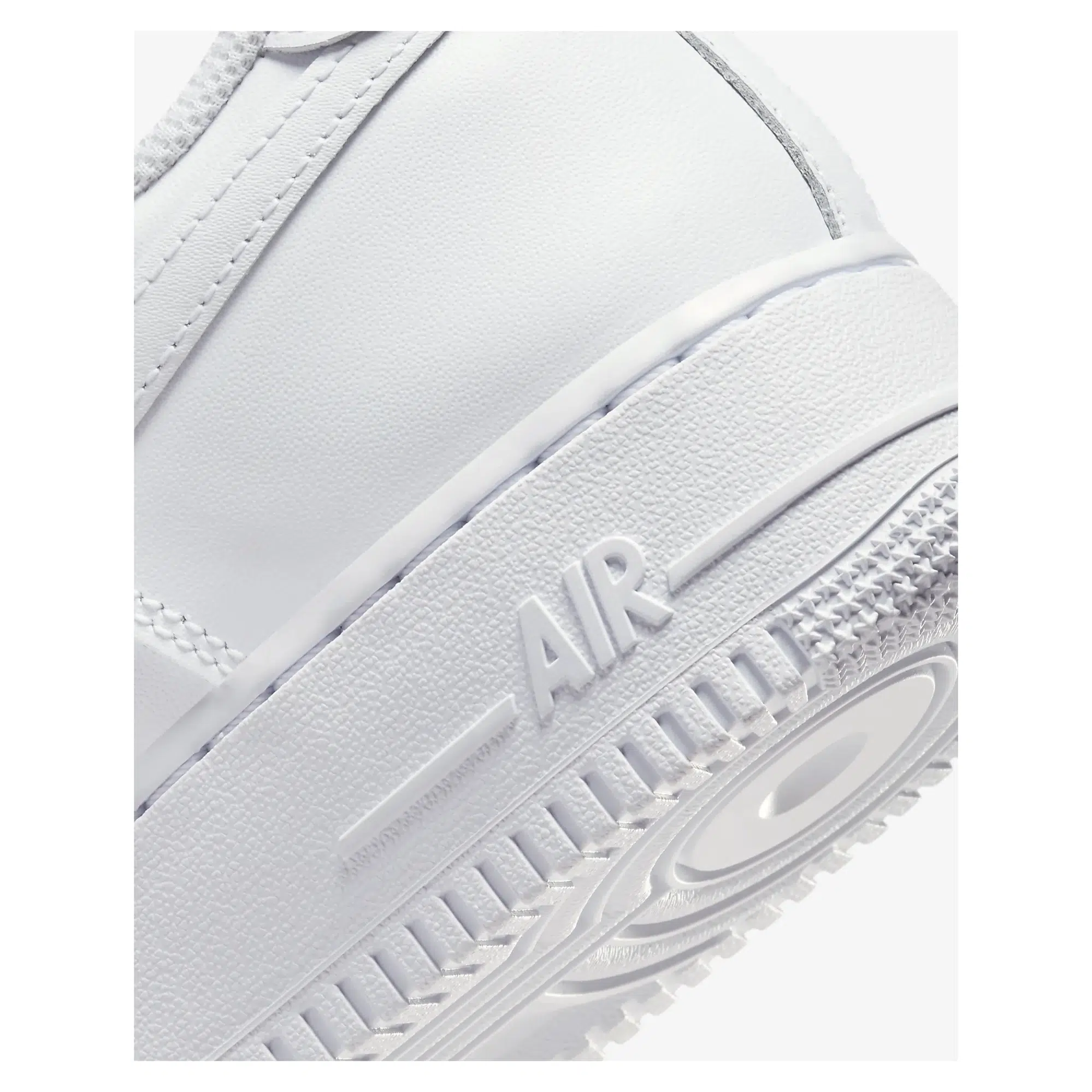 Nike รองเท้าผ้าใบผู้ชาย Air Force 1 '07 FlyEase | White/White/White ( FD1146-100 ) - Image 8