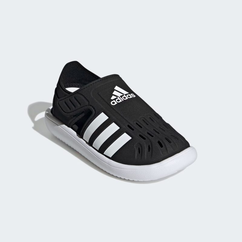 Adidas รองเท้าแตะเด็ก Water Sandals C | Core Black/Cloud White/Core Black ( GW0384 ) - Image 2