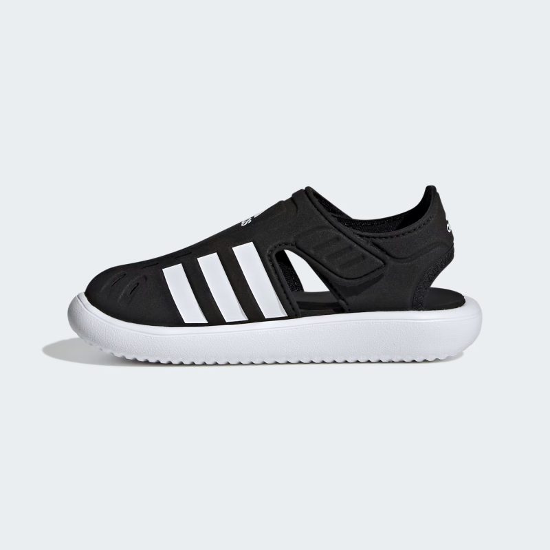 Adidas รองเท้าแตะเด็ก Water Sandals C | Core Black/Cloud White/Core Black ( GW0384 ) - Image 4