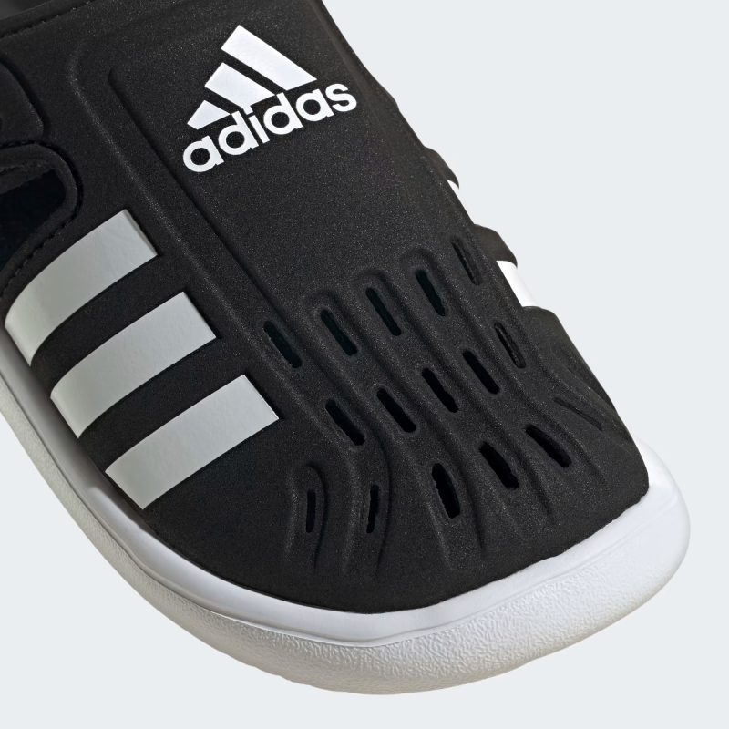 Adidas รองเท้าแตะเด็ก Water Sandals C | Core Black/Cloud White/Core Black ( GW0384 ) - Image 7