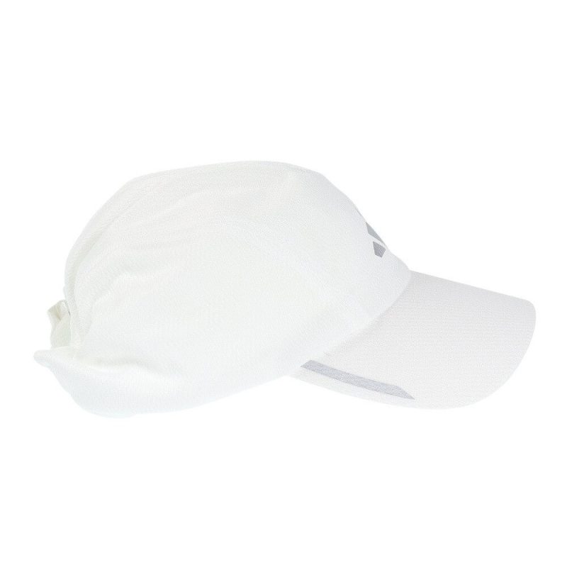 Adidas หมวกวิ่ง AEROREADY Four-Panel Mesh Running Cap | White/Reflective Silver ( HR7053 ) - Image 14