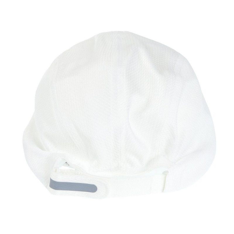 Adidas หมวกวิ่ง AEROREADY Four-Panel Mesh Running Cap | White/Reflective Silver ( HR7053 ) - Image 15