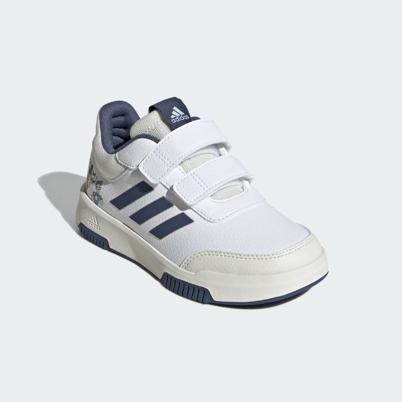Adidas รองเท้าผ้าใบเด็ก Disney Tensaur Sport CF | Cloud White/Preloved Ink/Off White ( IF0932 ) - Image 2