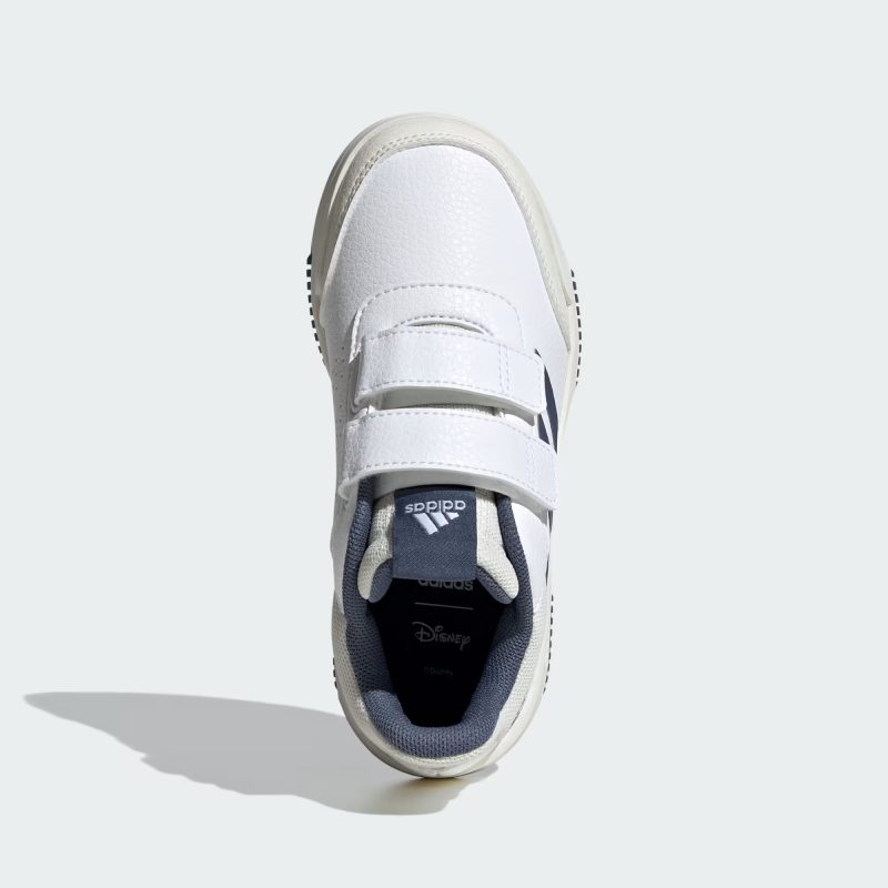 Adidas รองเท้าผ้าใบเด็ก Disney Tensaur Sport CF | Cloud White/Preloved Ink/Off White ( IF0932 ) - Image 5
