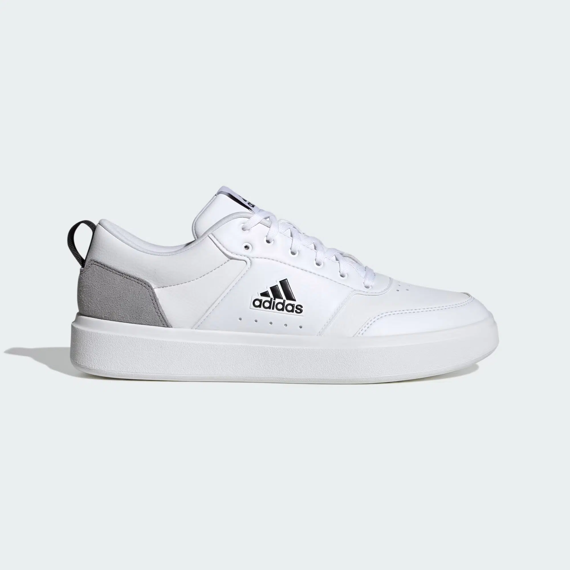 Adidas รองเท้าผ้าใบผู้ชาย Park ST | Cloud White/Cloud White/Core Black ( IG9849 )