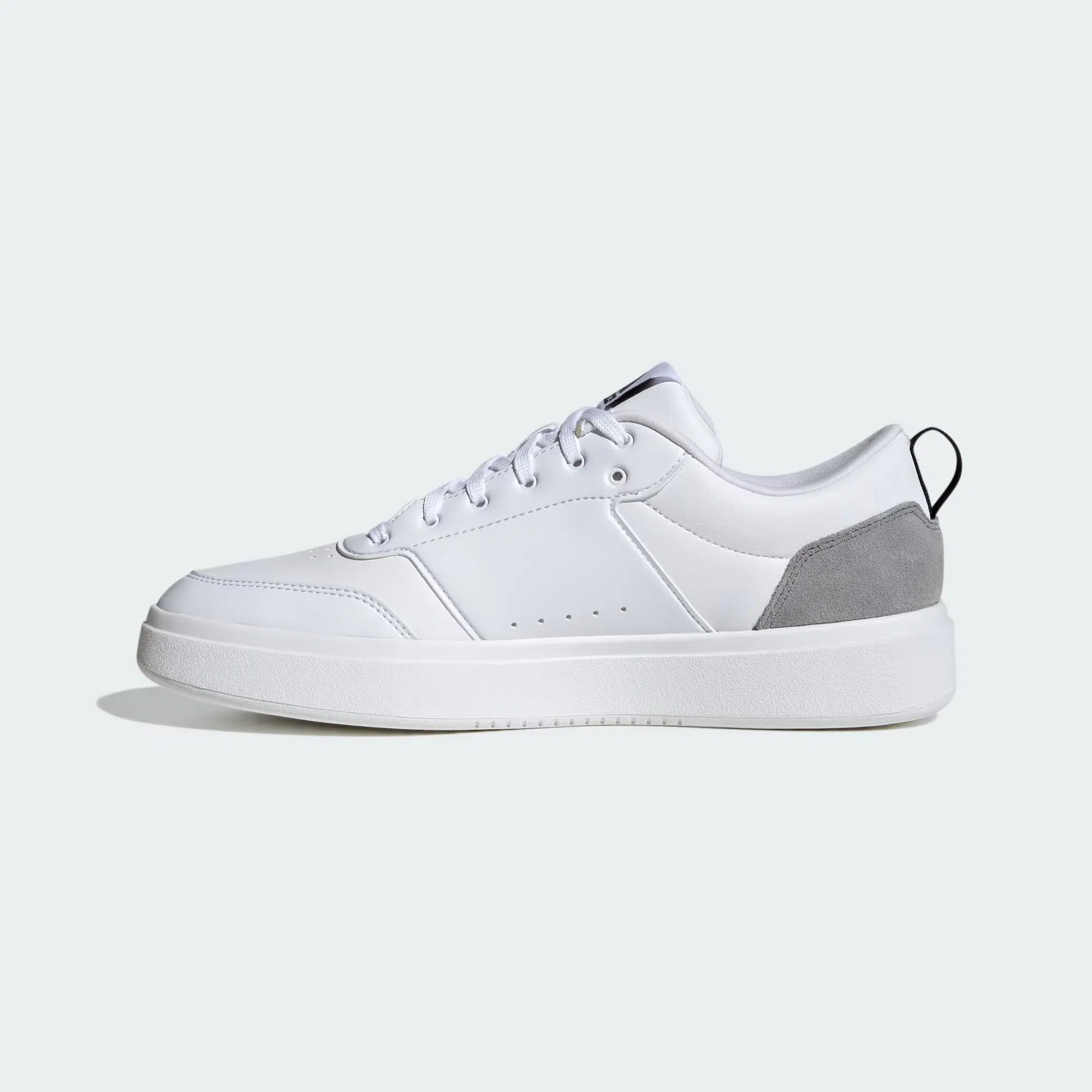 Adidas รองเท้าผ้าใบผู้ชาย Park ST | Cloud White/Cloud White/Core Black ( IG9849 ) - Image 4