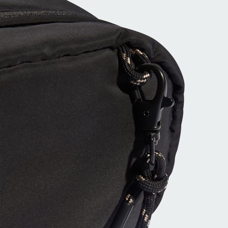 Adidas กระเป๋าคล้องมือ Sport Pouch Bag | Black/Copper Metallic/Black ( IJ7403 ) - Image 5