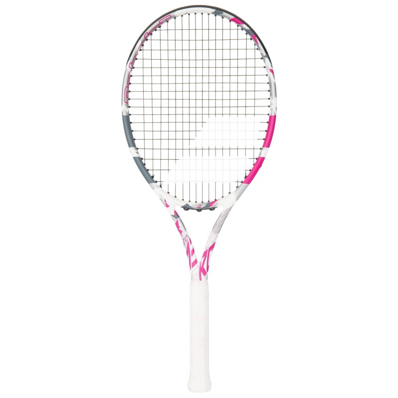 Babolat ไม้เทนนิส Evo Aero Lite Pink Tennis Racket G2 | White/Pink/Grey ( 101508 )