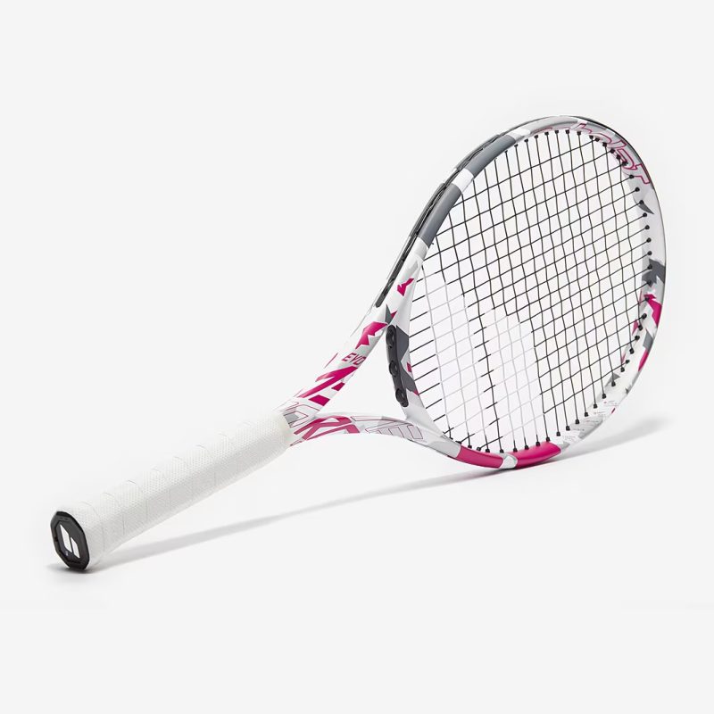 Babolat ไม้เทนนิส Evo Aero Lite Pink Tennis Racket G2 | White/Pink/Grey ( 101508 ) - Image 17
