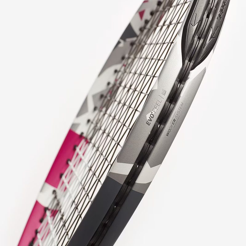 Babolat ไม้เทนนิส Evo Aero Lite Pink Tennis Racket G2 | White/Pink/Grey ( 101508 ) - Image 19