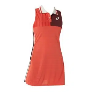 Asics ชุดเดรสเทนนิสผู้หญิง Women's Match Dress | Red Snapper ( 2042A278-602 )