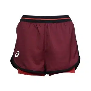 Asics กางเกงเทนนิสผู้หญิง Women's Match Short | Antique Red ( 2042A283-603 )