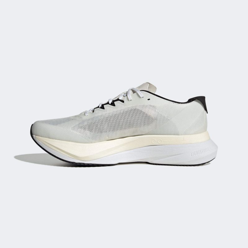 Adidas รองเท้าวิ่งผู้ชาย Adizero Boston 12 | Cloud White/Core Black/Night Metallic ( ID4236 ) - Image 4