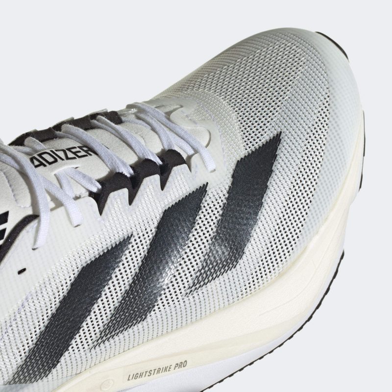 Adidas รองเท้าวิ่งผู้ชาย Adizero Boston 12 | Cloud White/Core Black/Night Metallic ( ID4236 ) - Image 7