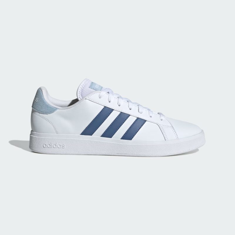 Adidas รองเท้าผ้าใบผู้ชาย Grand Court Base 2.0 | Cloud White/Crew Blue/Wonder Blue F23 ( ID4454 )