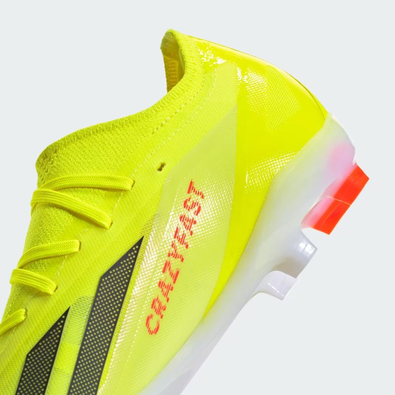 Adidas รองเท้าฟุตบอล / สตั๊ด X Crazyfast Pro FG | Team Solar Yellow 2/Core Black/Cloud White ( IG0601 ) - Image 7