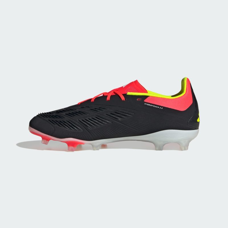 Adidas รองเท้าฟุตบอลเด็ก / สตั๊ด Kids Predator 24 Elite FG | Core Black/Cloud White/Solar Red ( IG7746 ) - Image 4