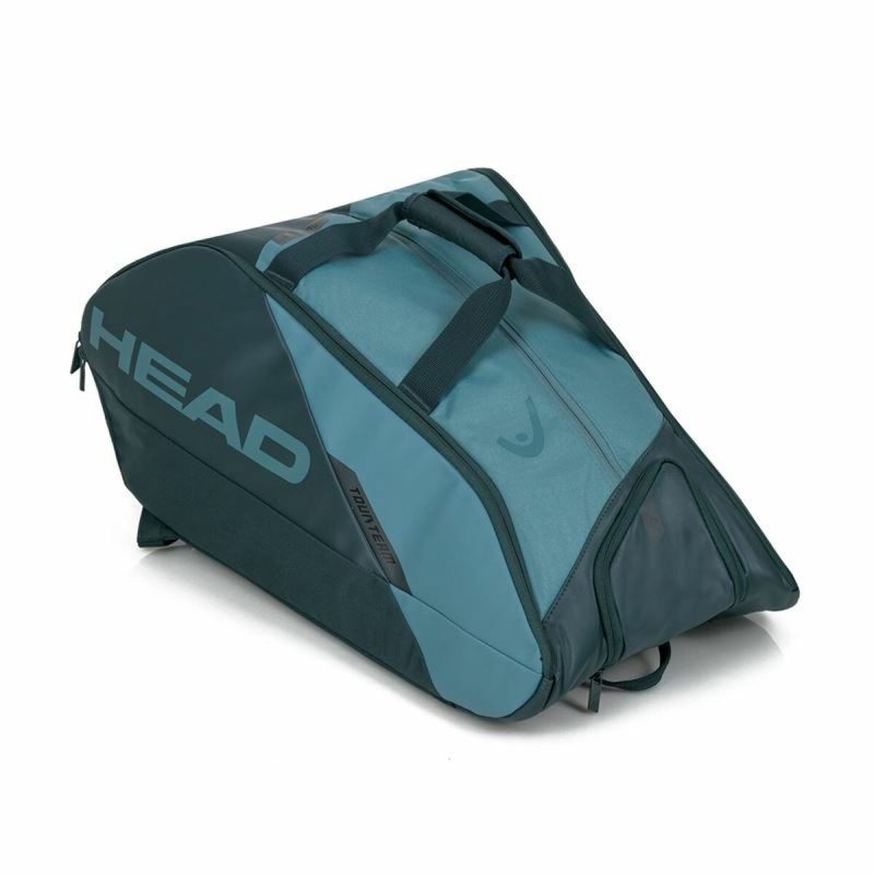 Head กระเป๋าเทนนิส Tour Racquet XL Tennis Bag 12R | Cyan Blue ( 260703 ) - Image 12
