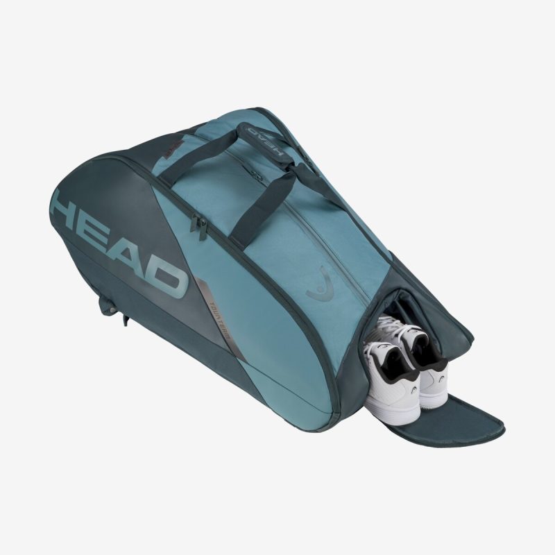 Head กระเป๋าเทนนิส Tour Racquet XL Tennis Bag 12R | Cyan Blue ( 260703 ) - Image 5