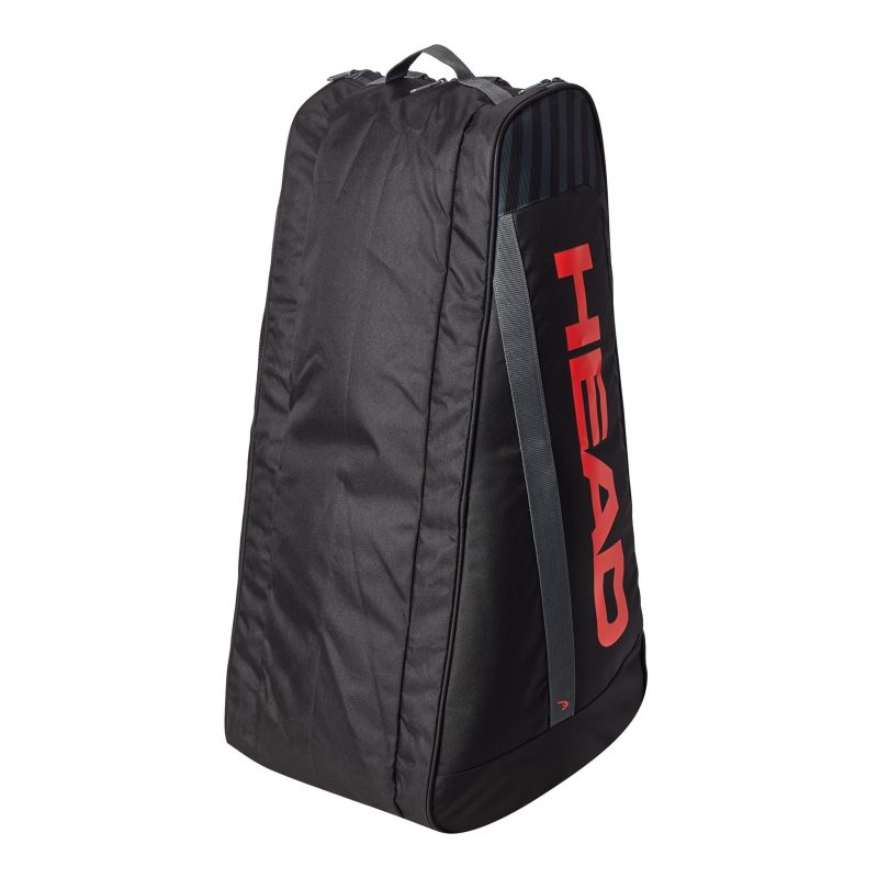 Head กระเป๋าเทนนิส Base Racquet L Tennis Bag 9R | Black/Orange ( 261303 ) - Image 9