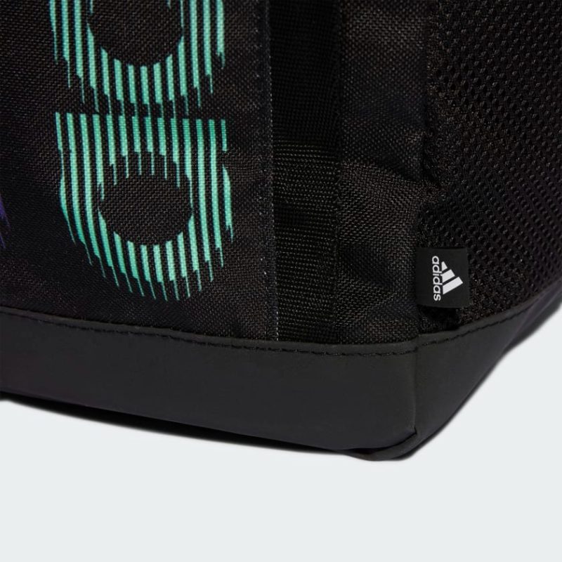 Adidas กระเป๋าเป้พิมพ์ลาย MOTION LINEAR | Black / Multicolor | (HY1036) - Image 6