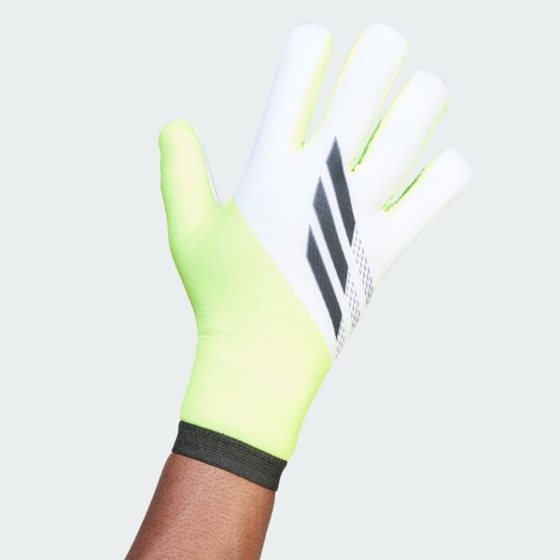 Adidas ถุงมือสำหรับฝึกซ้อม X | White / Lucid Lemon / Black | (IA0835)