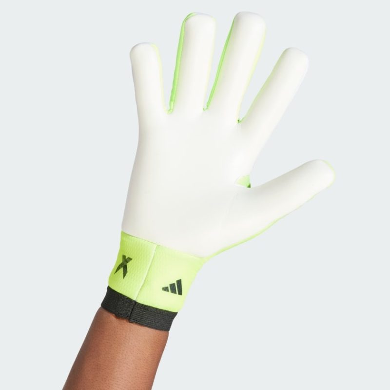 Adidas ถุงมือสำหรับฝึกซ้อม X | White / Lucid Lemon / Black | (IA0835) - Image 2