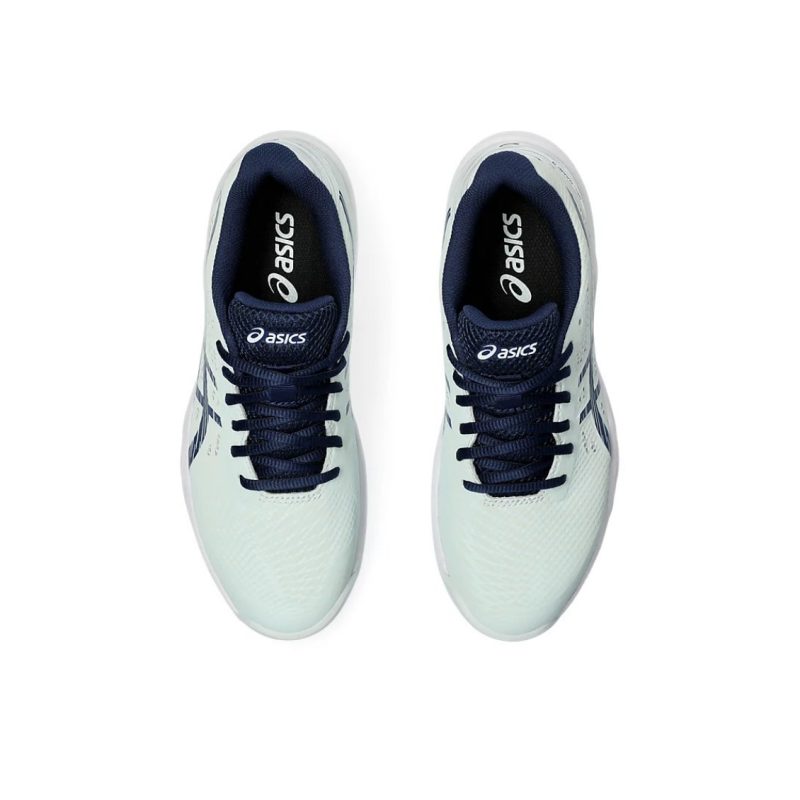 Asics รองเท้าเทนนิสผู้หญิง Gel-Game 9 | Pale Mint/Blue Expanse | (1042A211-300) - Image 8