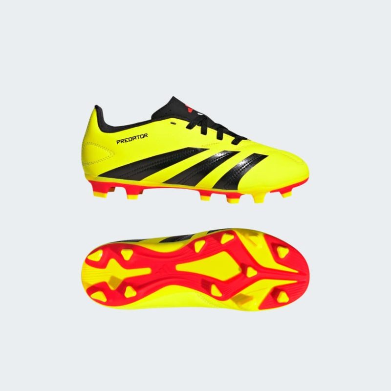 Adidas รองเท้า PREDATOR CLUB FLEXIBLE GROUND FOOTBALL BOOTS | Team Solar Yellow 2 / Core Black / Solar Red | (IG5426) - Image 2
