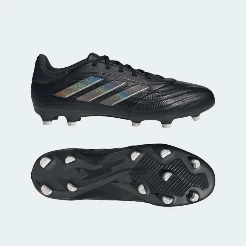 Adidas รองเท้าฟุตบอล COPA PURE II LEAGUE FIRM GROUND | Core Black / Carbon / Grey One | (IE7492) - Image 2