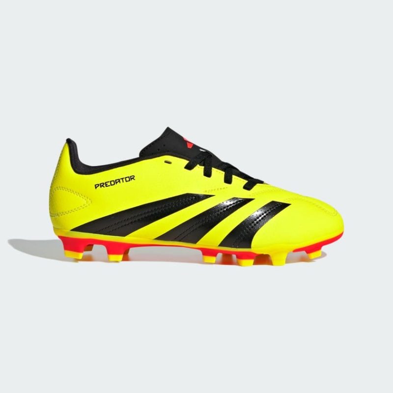 Adidas รองเท้า PREDATOR CLUB FLEXIBLE GROUND FOOTBALL BOOTS | Team Solar Yellow 2 / Core Black / Solar Red | (IG5426)
