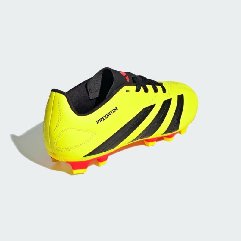 Adidas รองเท้า PREDATOR CLUB FLEXIBLE GROUND FOOTBALL BOOTS | Team Solar Yellow 2 / Core Black / Solar Red | (IG5426) - Image 6