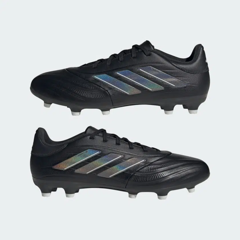 Adidas รองเท้าฟุตบอล COPA PURE II LEAGUE FIRM GROUND | Core Black / Carbon / Grey One | (IE7492) - Image 8