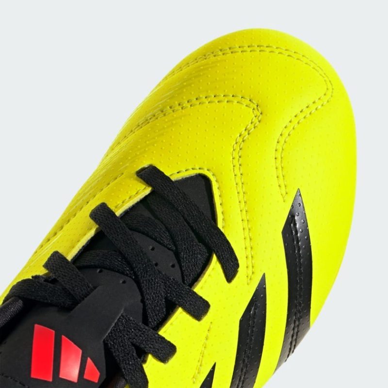 Adidas รองเท้า PREDATOR CLUB FLEXIBLE GROUND FOOTBALL BOOTS | Team Solar Yellow 2 / Core Black / Solar Red | (IG5426) - Image 9
