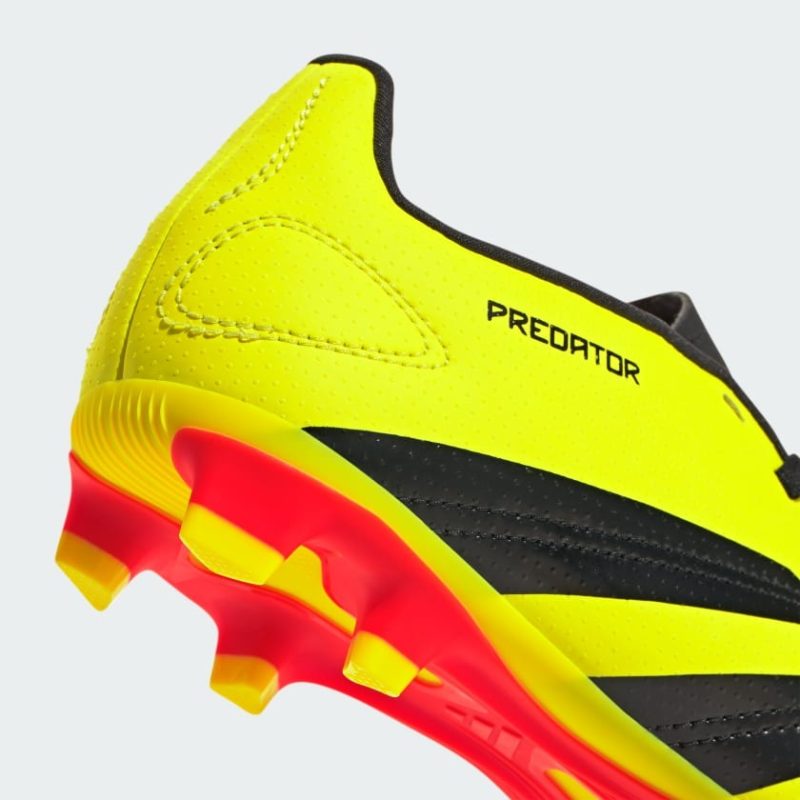 Adidas รองเท้า PREDATOR CLUB FLEXIBLE GROUND FOOTBALL BOOTS | Team Solar Yellow 2 / Core Black / Solar Red | (IG5426) - Image 10