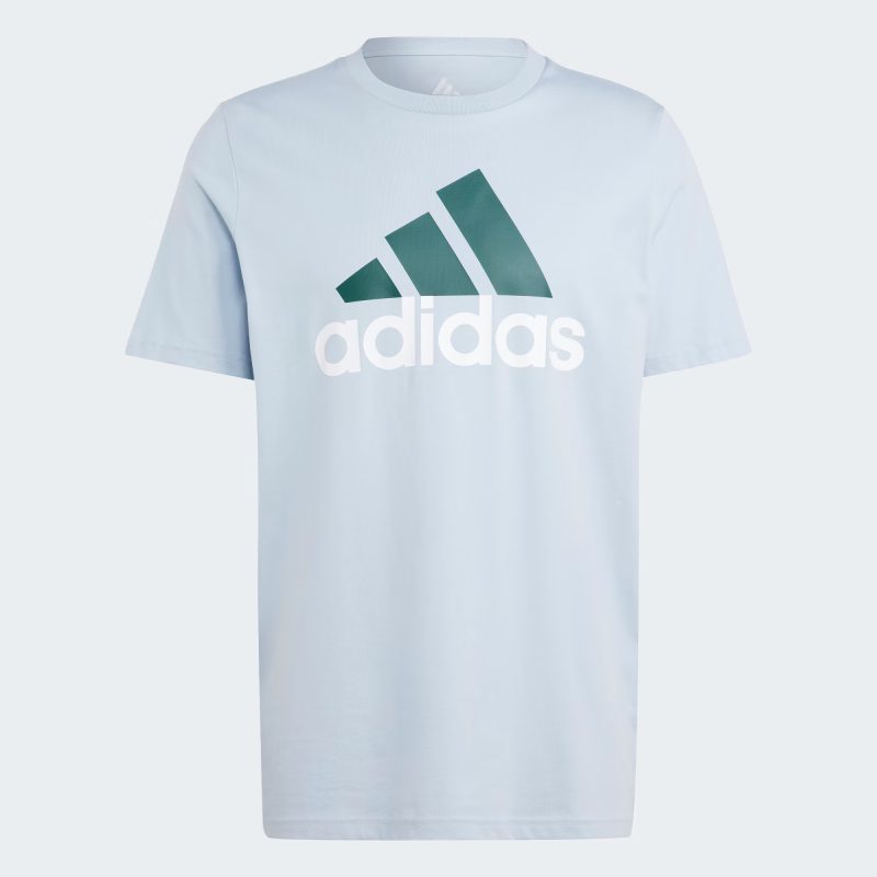 Adidas เสื้อยืดผู้ชาย Essentials Single Jersey Big Logo Tee | Wonder Blue ( IJ8576 )