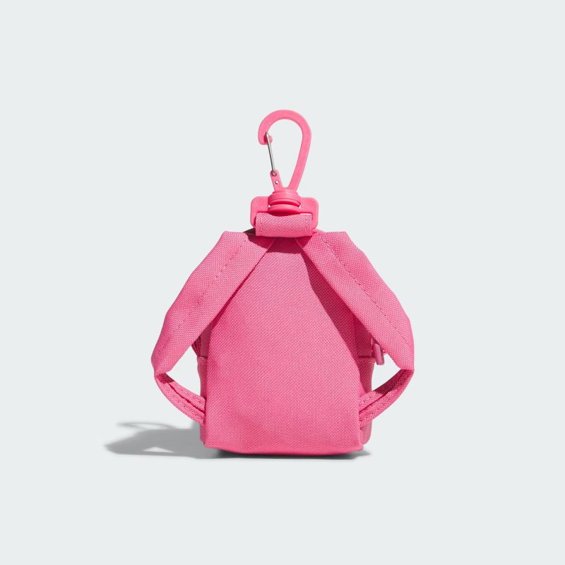 Adidas กระเป๋าหิ้วพับเก็บได้ Packable Bag | Pink Fusion/Off White ( IK7488 ) - Image 2