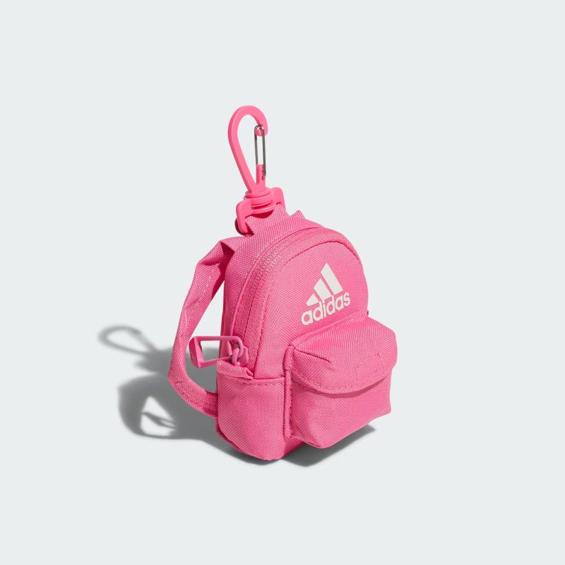 Adidas กระเป๋าหิ้วพับเก็บได้ Packable Bag | Pink Fusion/Off White ( IK7488 ) - Image 3