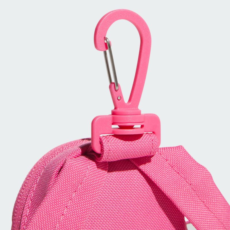 Adidas กระเป๋าหิ้วพับเก็บได้ Packable Bag | Pink Fusion/Off White ( IK7488 ) - Image 6