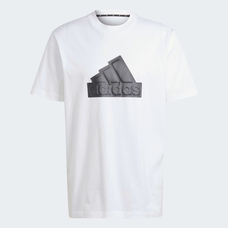 Adidas เสื้อยืดผู้ชาย Future Icons Badge of Sport Bomber Tee | White/Black ( IN1623 )