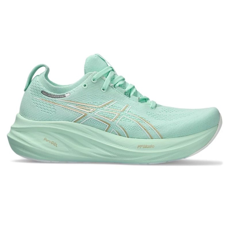 Asics รองเท้าวิ่งผู้หญิง Gel-Nimbus 26 (D) Wide | Mint Tint/Pale Mint ( 1012B602-300 )