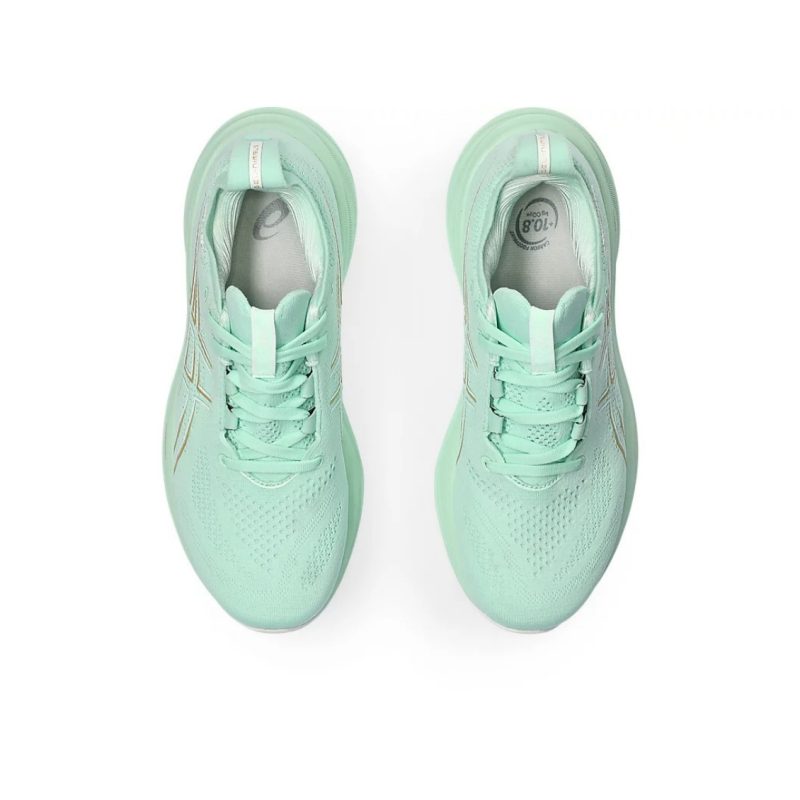 Asics รองเท้าวิ่งผู้หญิง Gel-Nimbus 26 (D) Wide | Mint Tint/Pale Mint ( 1012B602-300 ) - Image 5