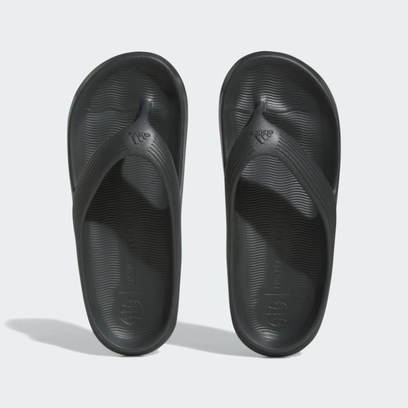 Adidas รองเท้าแตะ Adicane flip flop | Carbon / Carbon / Carbon | (HQ9921) - Image 2