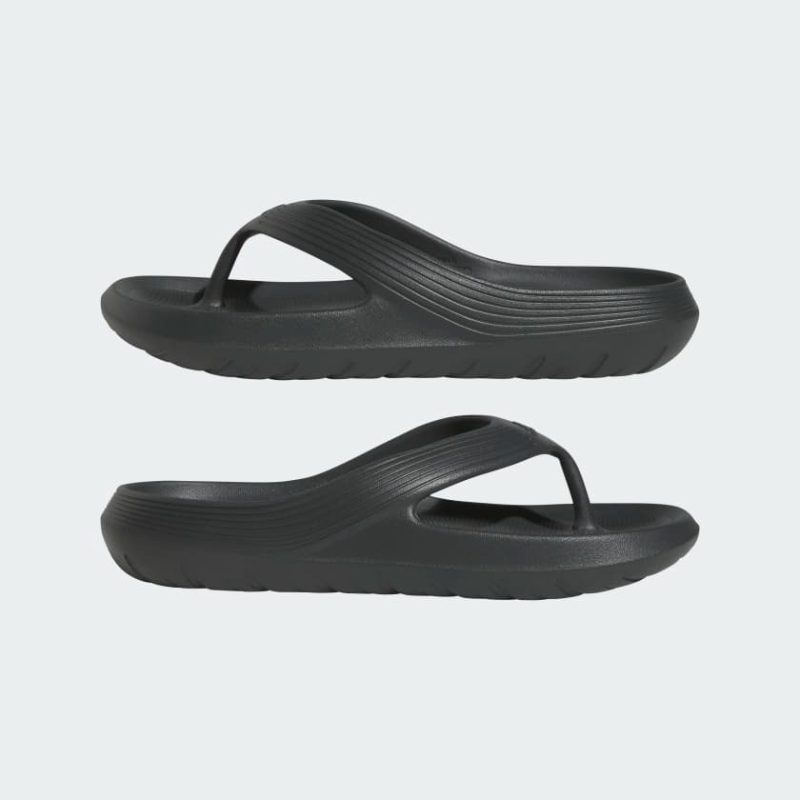 Adidas รองเท้าแตะ Adicane flip flop | Carbon / Carbon / Carbon | (HQ9921) - Image 7