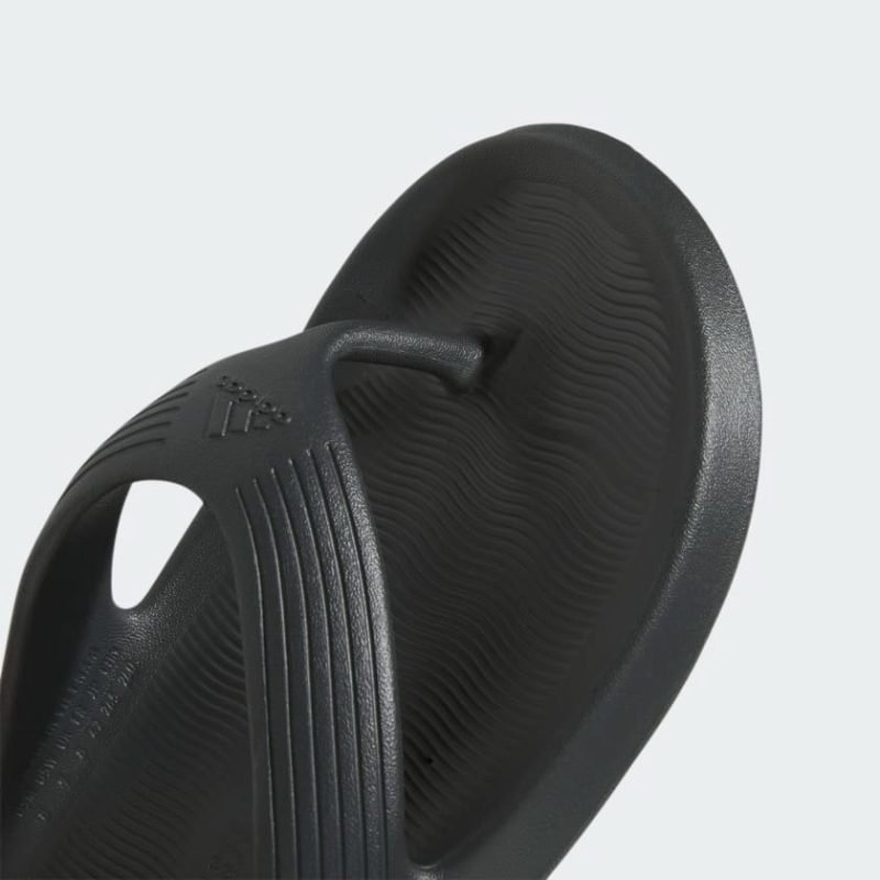 Adidas รองเท้าแตะ Adicane flip flop | Carbon / Carbon / Carbon | (HQ9921) - Image 8