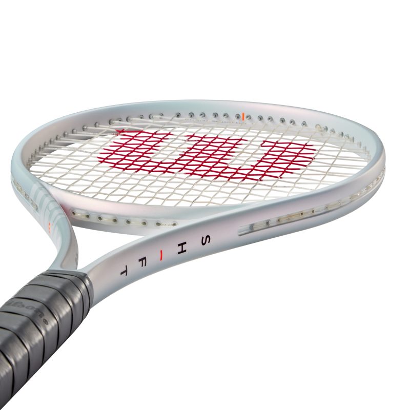 Wilson ไม้เทนนิส Shift 99 PRO V1 Tennis Racket FRM 2 4 1/4 | White ( WR145411U2 ) - Image 8