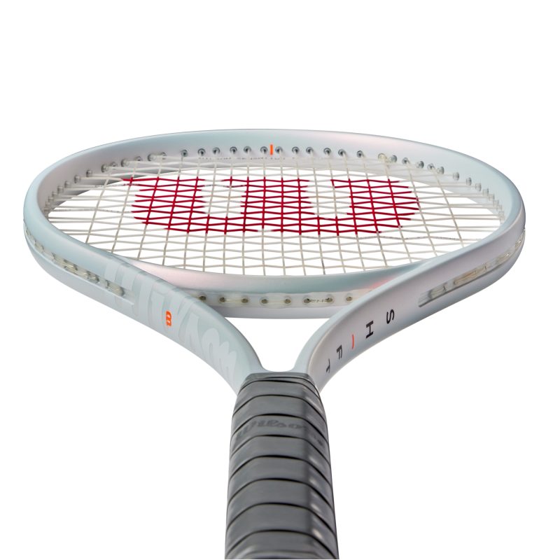 Wilson ไม้เทนนิส Shift 99 PRO V1 Tennis Racket FRM 2 4 1/4 | White ( WR145411U2 ) - Image 7