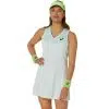 Asics ชุดเดรสเทนนิสผู้หญิง Women’s Match Dress | Pale Mint ( 2042A292-415 )