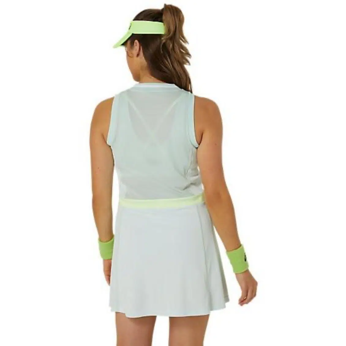 Asics ชุดเดรสเทนนิสผู้หญิง Women’s Match Dress | Pale Mint ( 2042A292-415 ) - Image 6